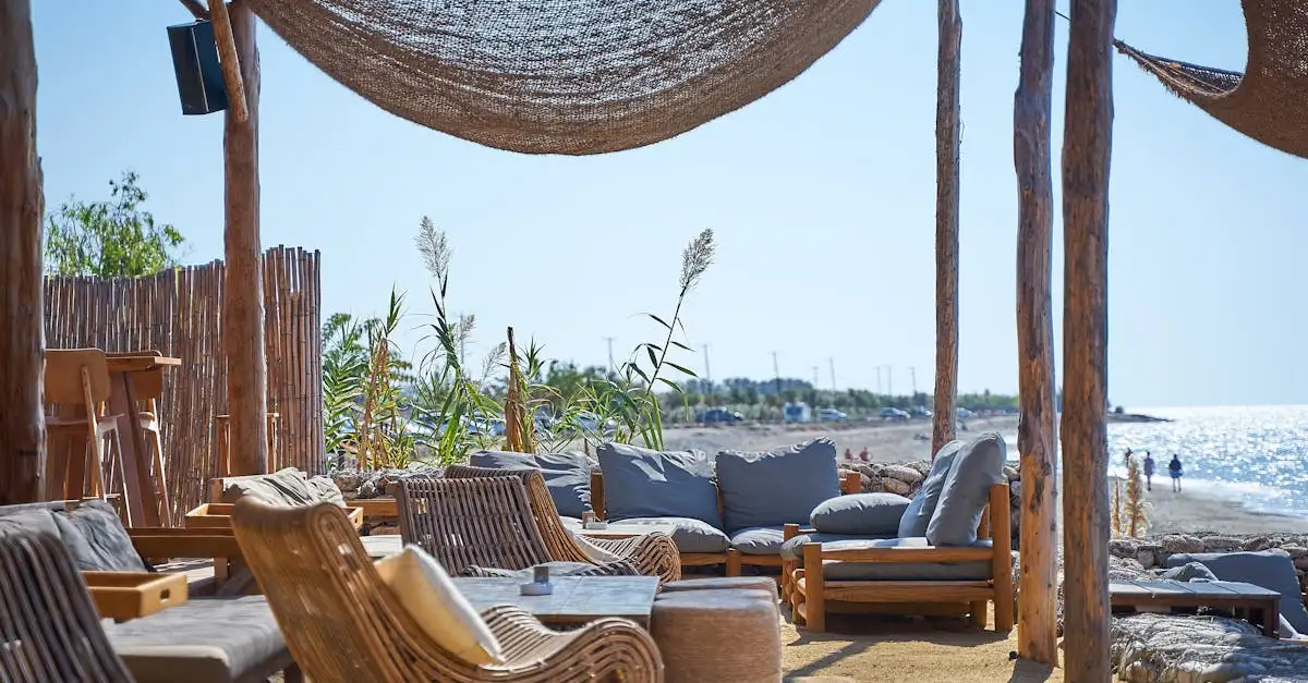 Boho style balkon