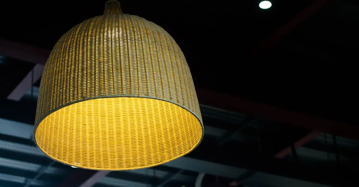 Rattan Deckenleuchten: Natürliches Lichtdesign für Ihr