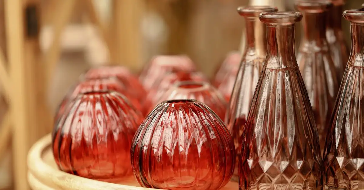 Deko große vase