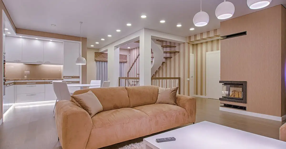 Modernes Landhaus Wohnzimmer: Stilvolle Einrichtungsideen