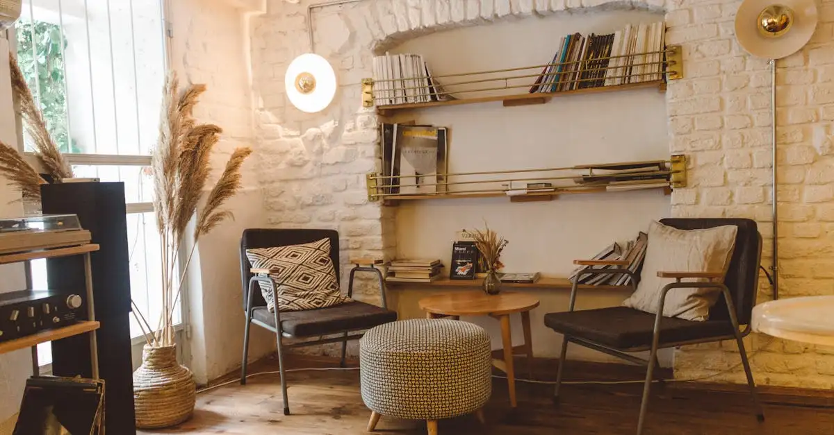 Wohnzimmer rustikal modern