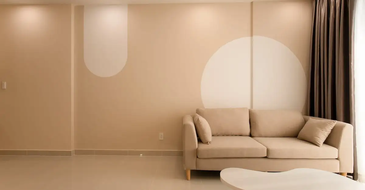 Moderner Vorhang Grau Beige: Stilvolle Fensterdekoration