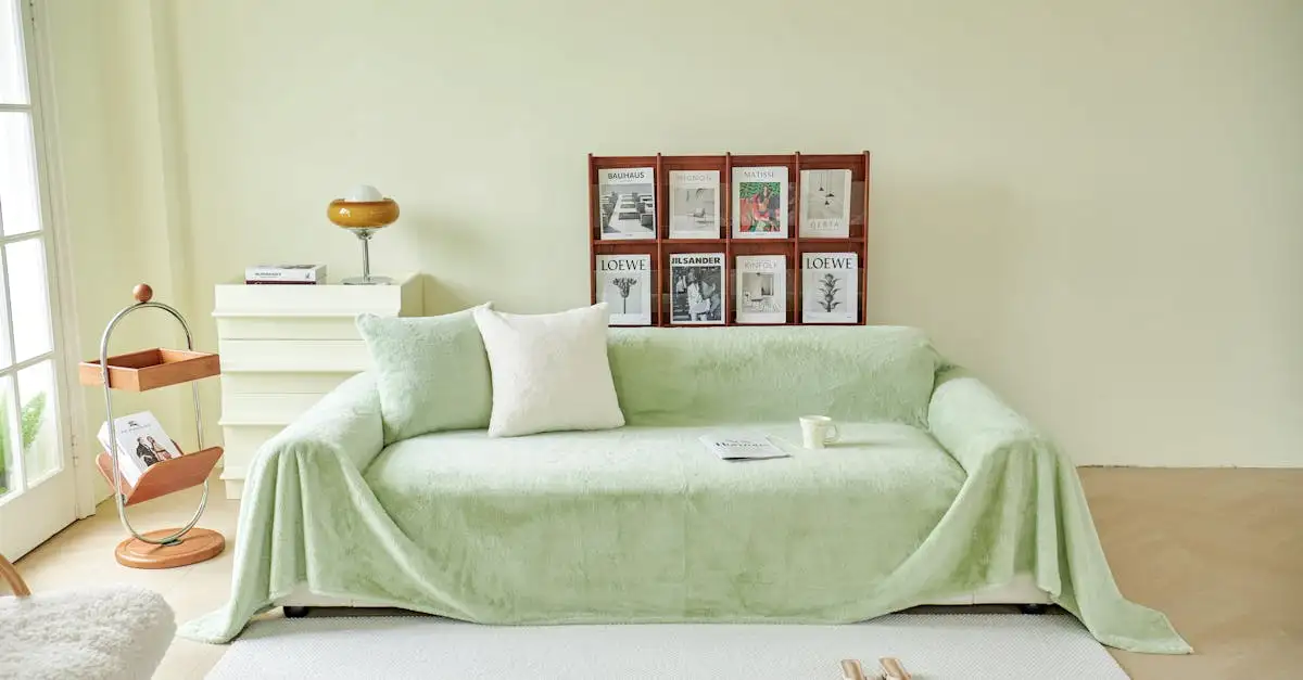 Wohnzimmer in Grün: Farben, Ideen und Gestaltungstipps