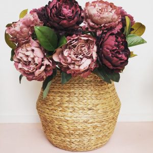 Kunstblume PEONIE - Pfingstrose - 71cm - Kunstpflanze mit Stil