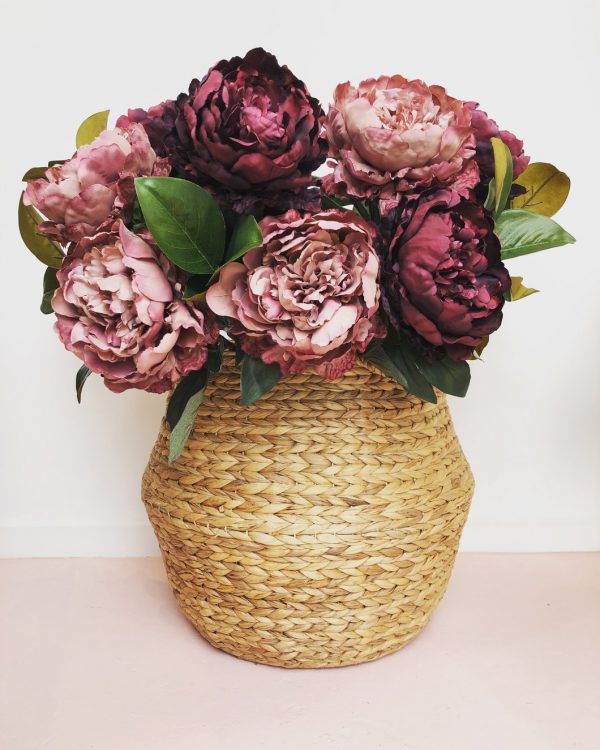 Kunstblume PEONIE - Pfingstrose - 71cm - Kunstpflanze mit Stil