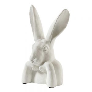 Hasenkopf „Cool Rabbit“ mit aufgestützten Armen 49cm