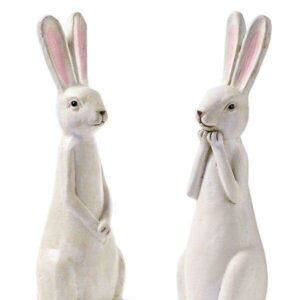 Hase mit rosa Ohren