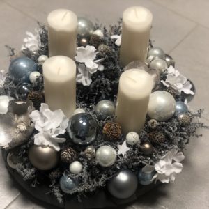 Adventskranz, Frozen Kranz , Weihnachtskranz