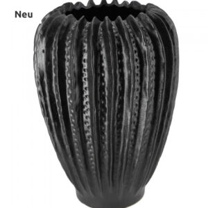 Keramikvase - schwarz - Home all - Decorazon
