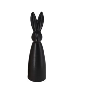 Keramik-Hase "Django" schwarz M