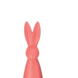 Keramik Hase "Hips" S koralle matt