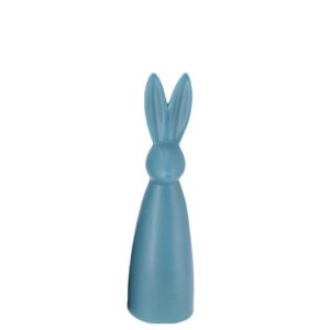 Keramik Hase "Hips" S petrol matt