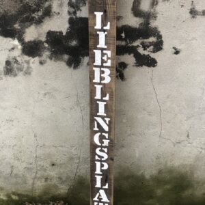 Holz Schild Lieblingsplatz Natur
